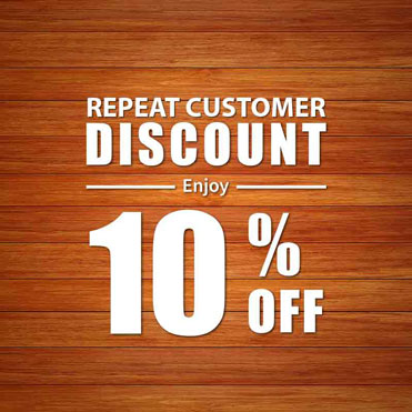 Returning customer discount
