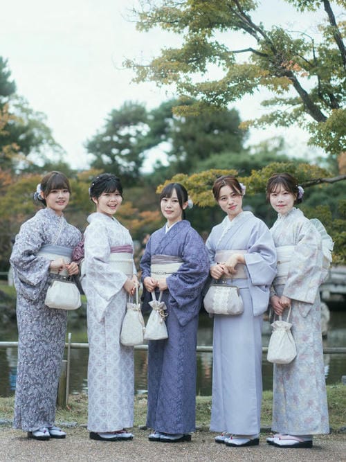 Kyoto kimono rental group discount for 5 or more people
