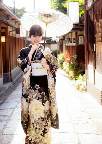 Luxurious Furisode Outdoor Photoshoot Plan